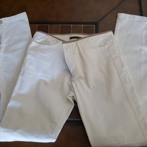 Louis Vuitton womens white pants